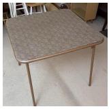 Folding Card Table