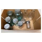 Mason Jars & Milk Bottles