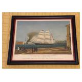 The American Clipper Bark Zephyr Print 10x13