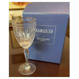 (4) Waterford Hanover Wine Goblets