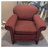 Reupholstered Antique Arm Chair