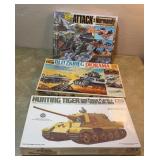 Sealed & Open Un Built Model kits