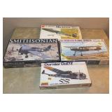 Vintage Model Kits Opened Un Built