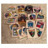 Group of Apollo Patches & Stickers