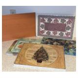 Place mats & cutting boards