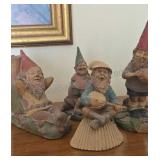 Collection of Tom Clark Gnome Figurines (4)