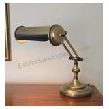 Brass Bankers Desk Lamp