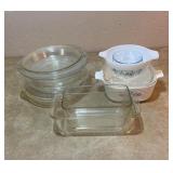 Assorted Pie & Casserole Dishes Pyrex & others