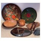 Vintage Table Ware & Wood Bowls