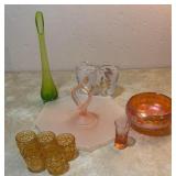 Group of Colored Glass