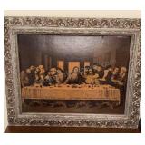 Framed Print last Supper 20.5x25.5