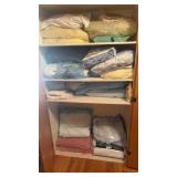 Contents of Linen Closet Bedding & Blankets
