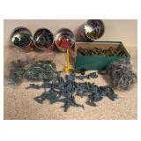 Collection of Plastic Army Men