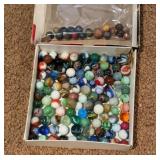 Group of Vintage Marbles Some Clay & UV