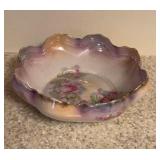 K St T Silesia Lusterware Porcelain Bowl