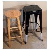 Wood & Metal Stools