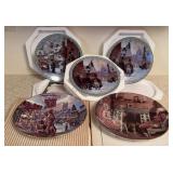 Collector Plates Christmas Carol & Christmas Past