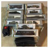 AHM H.O. scale Army Train Set