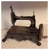 Junker & Ruh hand-crank sewing machine