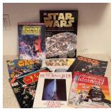 Group of Star Wars Magazines & Books