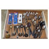 Assorted Collector & Plated Spoons