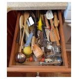 Drawer of Kitchen Utensils