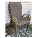 Set of 4 Patio Chairs