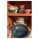 Collection of Boontinware Melamine Dishes
