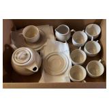 Epoch Cups, Saucers & Teapot