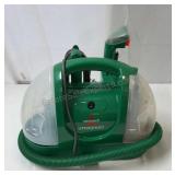 Bissell little green carpet and upholstery