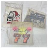 Vintage iron on T-shirt transfer