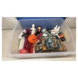 Tote of Halloween Decor