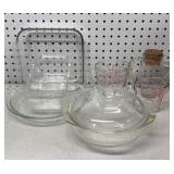 Glass Measuring Cups & Baking Pans
