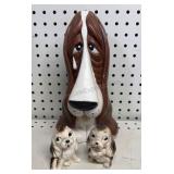 Ceramic Dog Shakers & Figurine