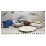 Group of Assorted plates, bowls & mugs