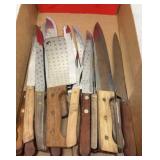 Wood Handled Kitchen Knives