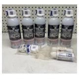 5 cans of Fabric Paint unopened