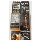 VHS movies still in plastic film.