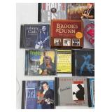 Various country artists on cd.