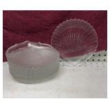 Vintage Shell Snack plates (12)