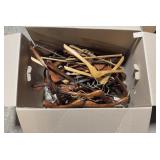 Group of Wooden Hangers