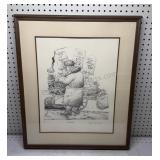 The Peanut Vendor Signed Numbered Litho 23x27