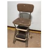 Casco Kitchen Step Stool Chair