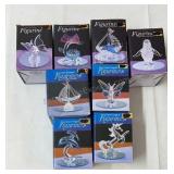 Spun glass figurines.