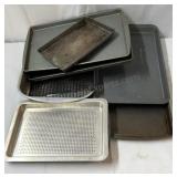Lot of baking trays
