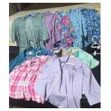 Womens Button Up Blouses. (L-XL)