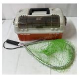 Plano tackle box and fish net