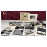 Group of Black & white photos