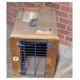 Vintage Dog cage for traveling
