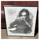 The Crow Framed Print 20x24